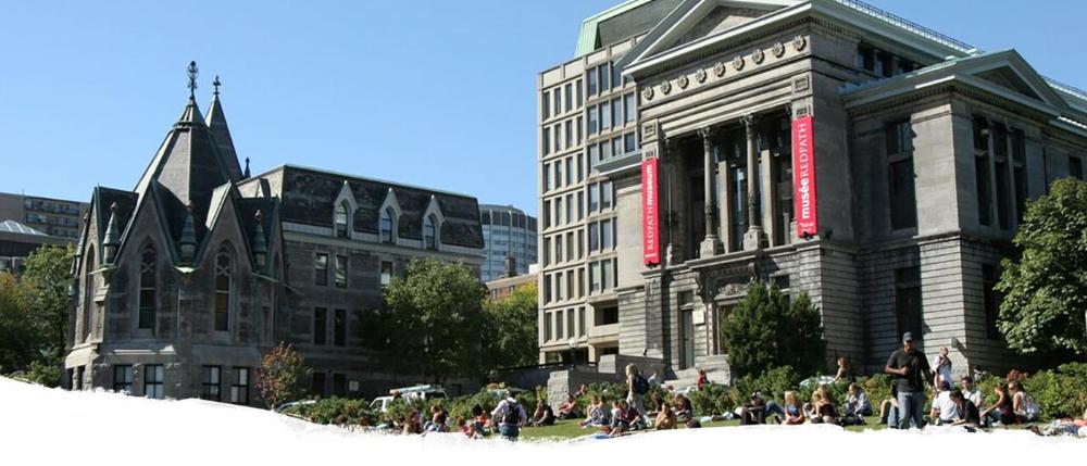 View of McGill campus